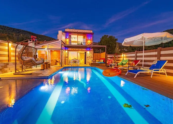Mert - 1 Bedroom With Jacuzzi In Kalkan Βίλα *