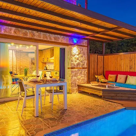 Villa Mert - 1 Bedroom With Jacuzzi In Kalkan Kaş